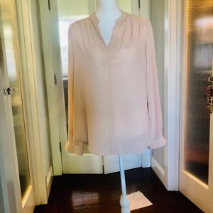 🌸Pleione Pink Elegant V-Neck Blouse 🌸